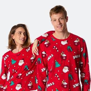 Weihnachtspyjamas