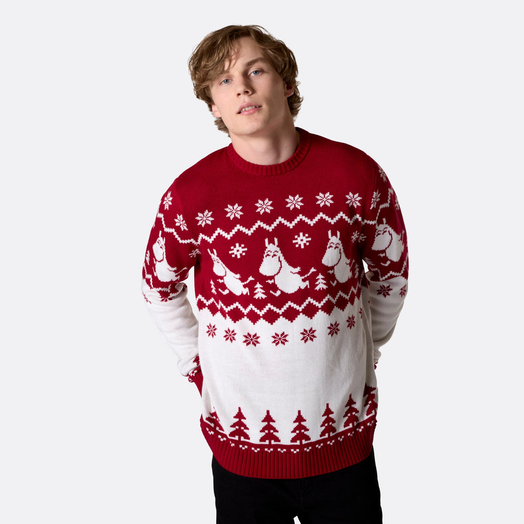 Mumins Weihnachtspullover Herren