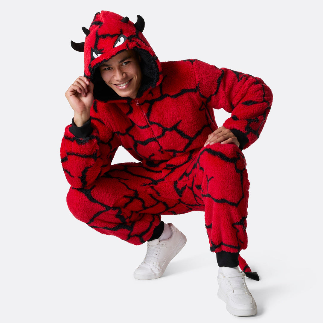 Teufel Onesie Herren