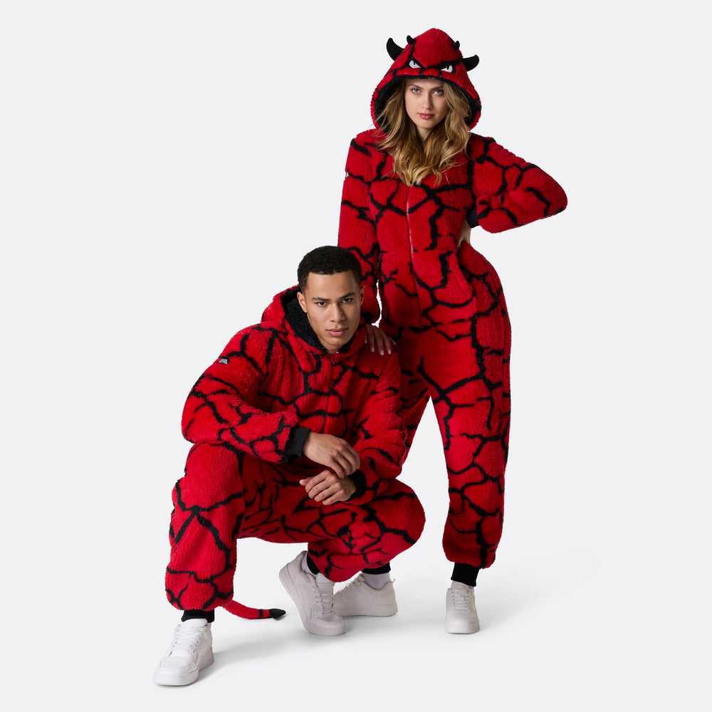 Teufel Onesie Herren