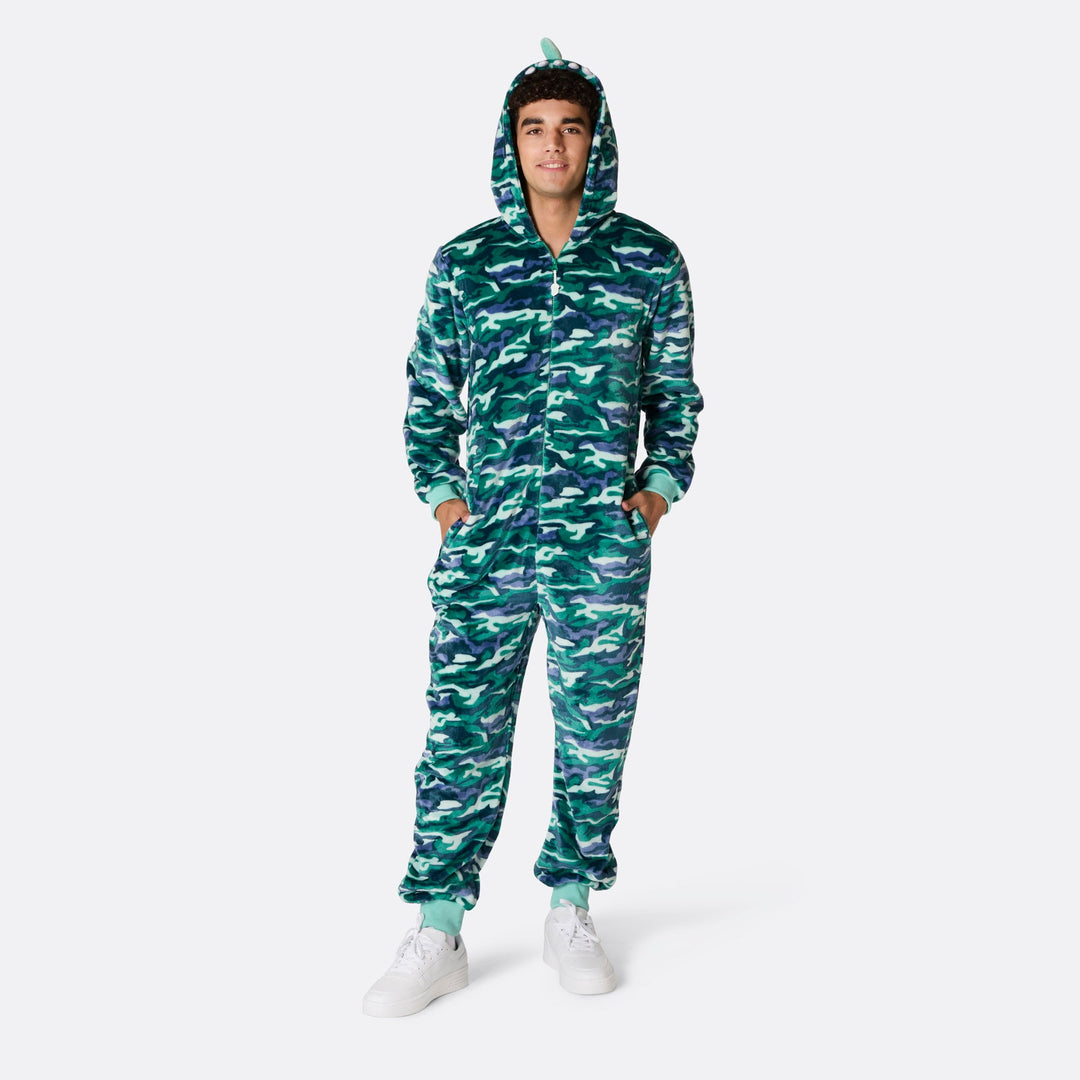 Dinosaurier Onesie Herren