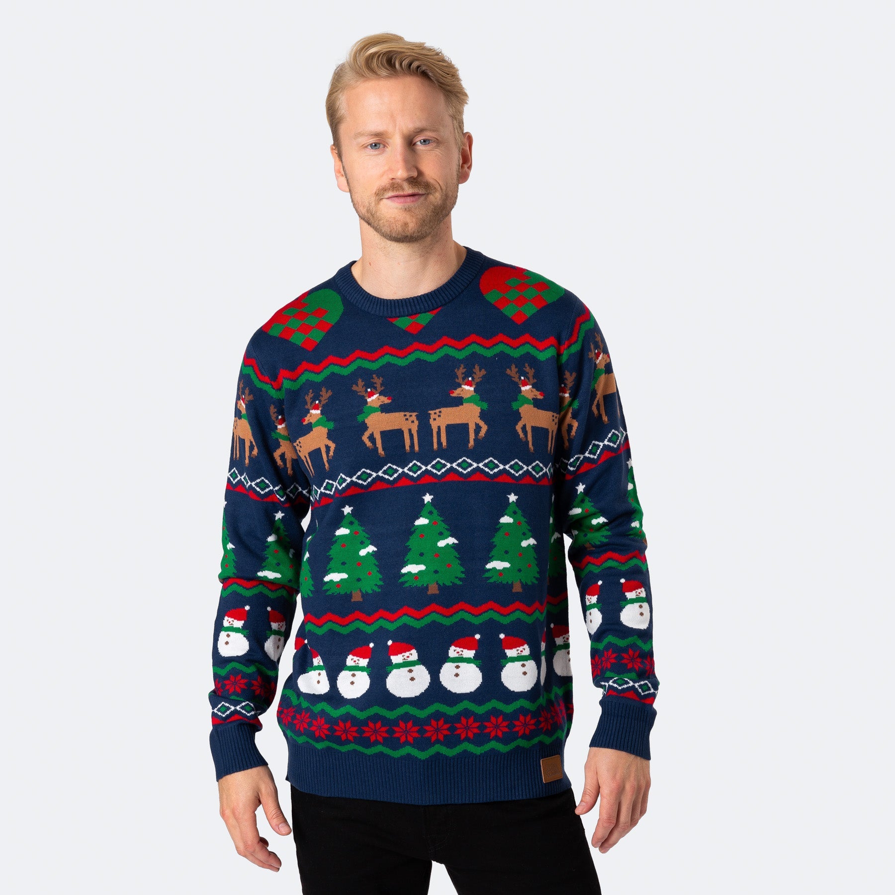 Knitted Sweater Weihnachtspullover Rammstein Holiday Sweater
