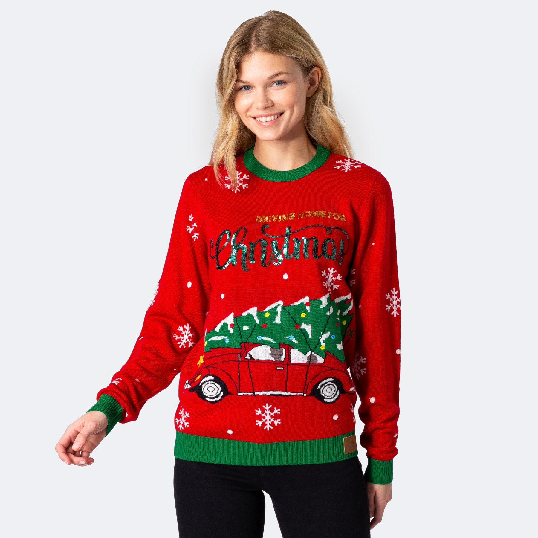 Christmas Jumper Weihnachtspullover Damen Strick