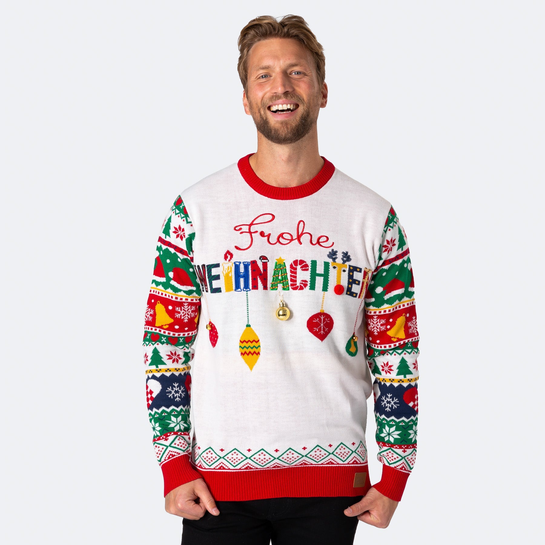 Weihnachtsmann Weihnachts Hoodies Herren Frohe Weihnachten