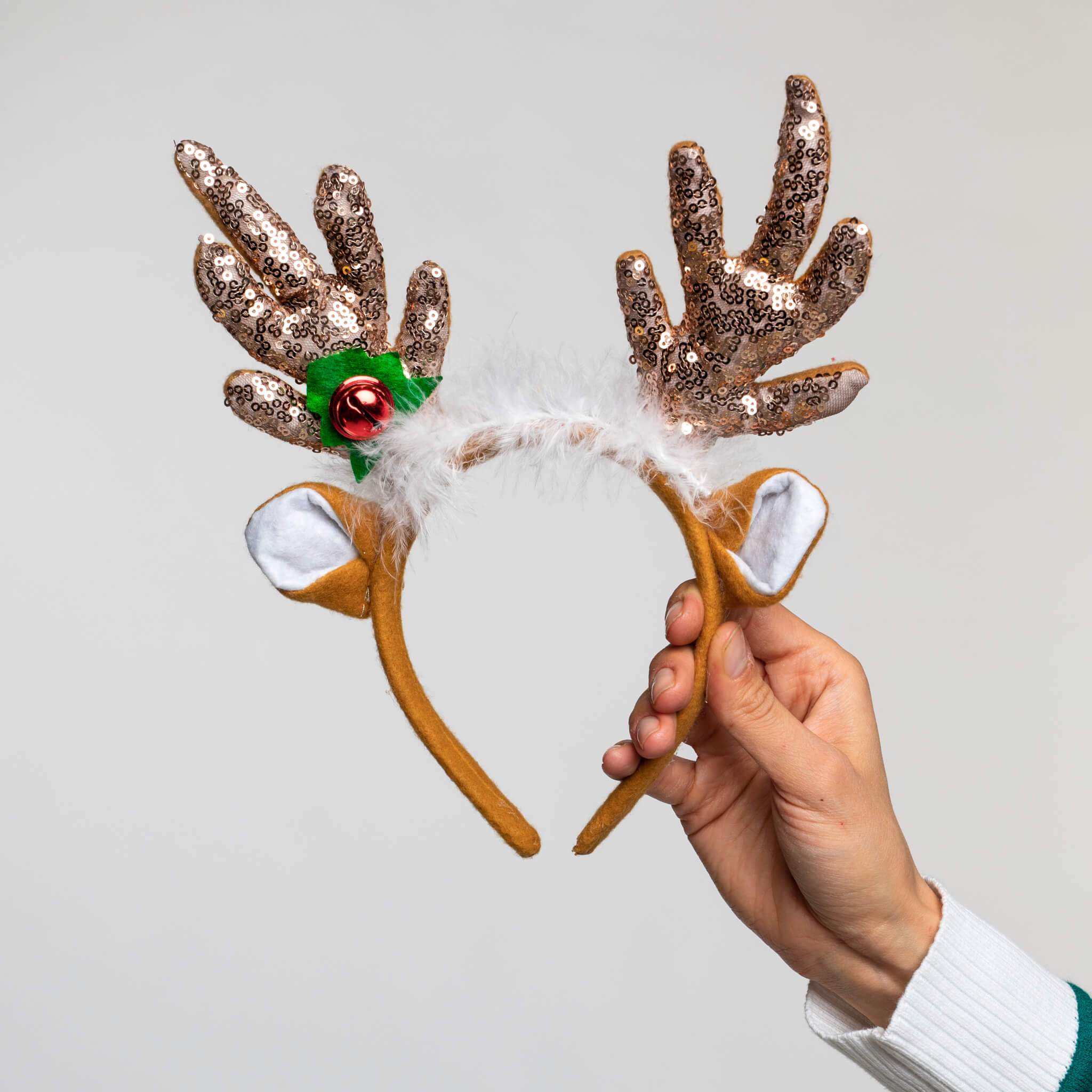 Guirca Haarreif Mit Weihnachtsbäumen – Festlicher Christbaumschmuck Fürs Haar Weihnachtsdeko Accessoire