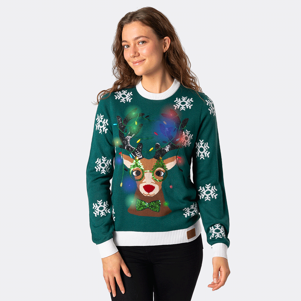 Hässliche Weihnachtspullover Weihnachten Sweatshirt Damen