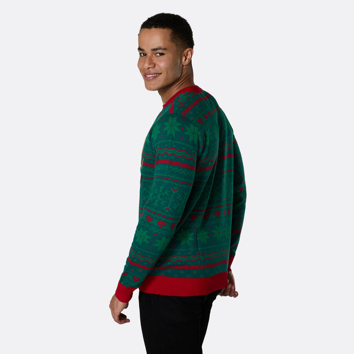 Brewdolph Weihnachtspullover Herren
