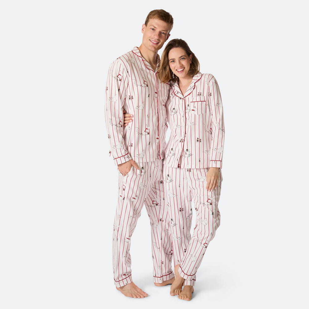 Mumins Flanell Weihnachtspyjama Herren