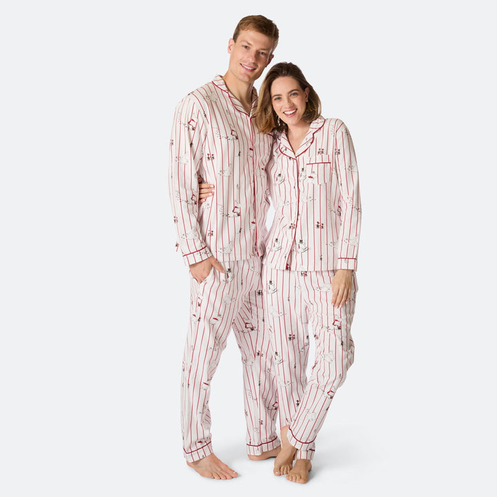 Mumins Flanell Weihnachtspyjama Herren