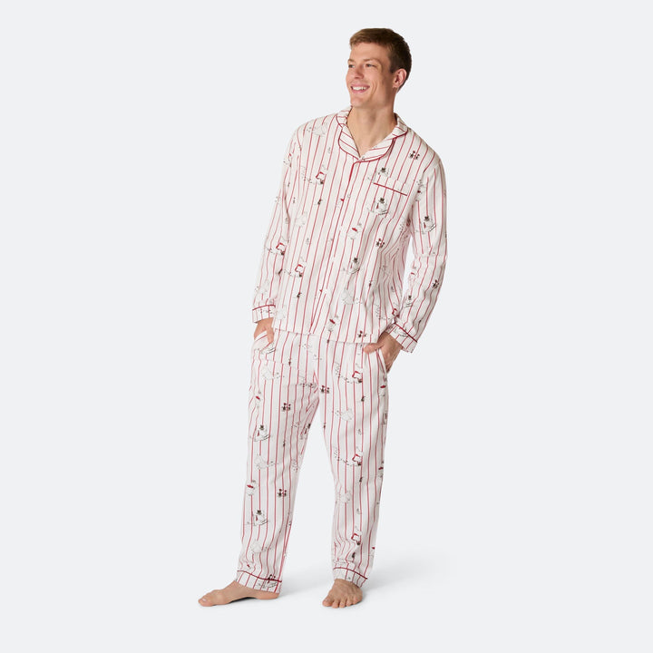 Mumins Flanell Weihnachtspyjama Herren