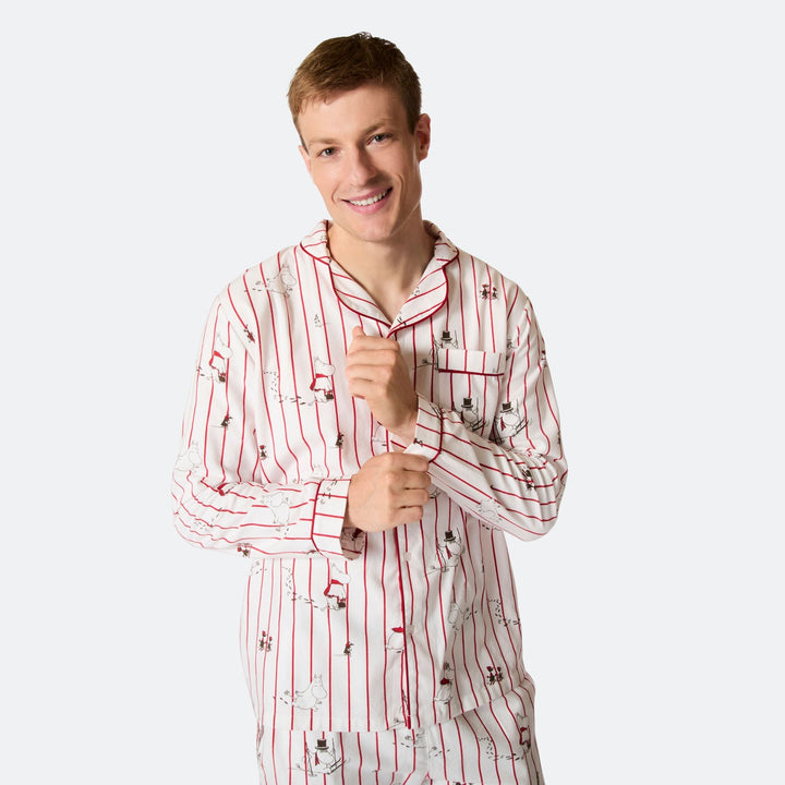 Mumins Flanell Weihnachtspyjama Herren