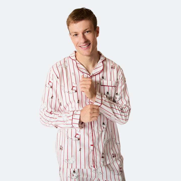 Mumins Flanell Weihnachtspyjama Herren