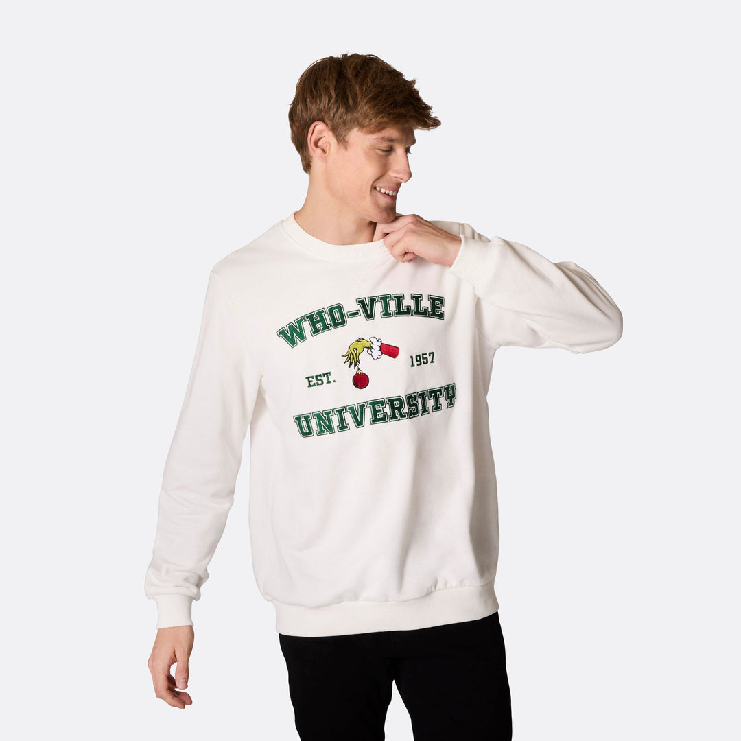 Who-Ville University Weihnachts-Sweatshirt Herren