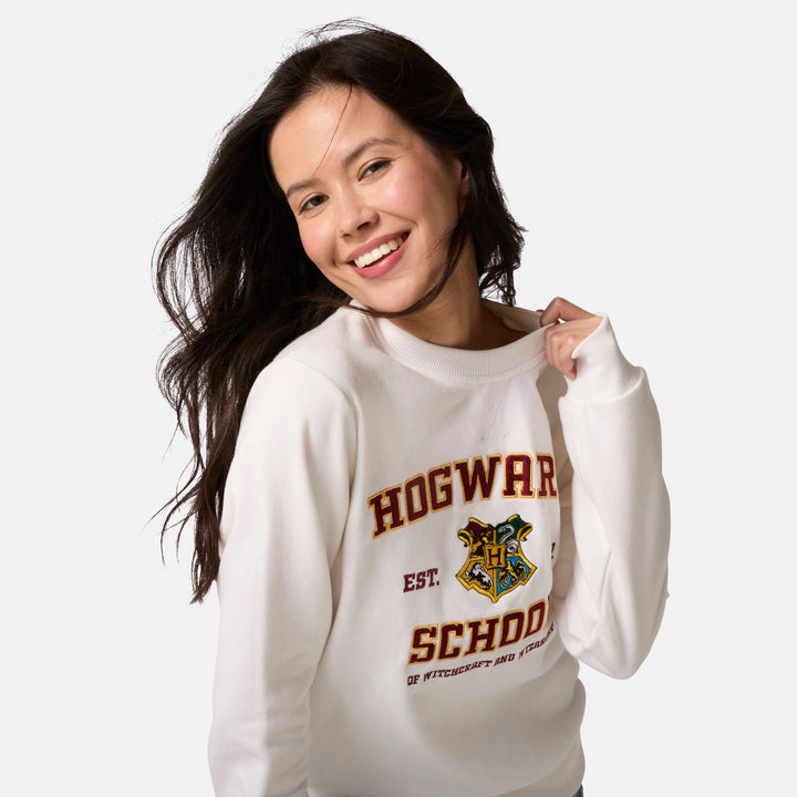 Hogwarts School Weihnachts-Sweatshirt Damen