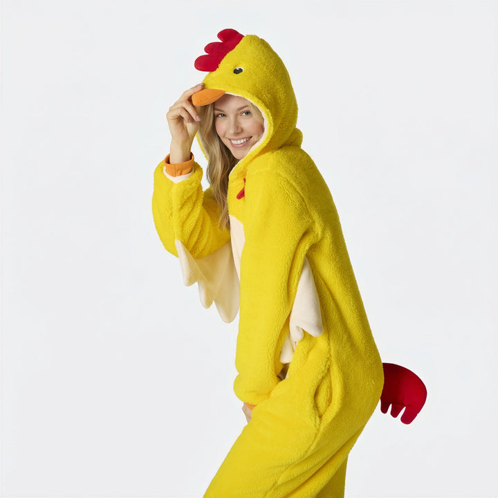 Osterhuhn Onesie Damen