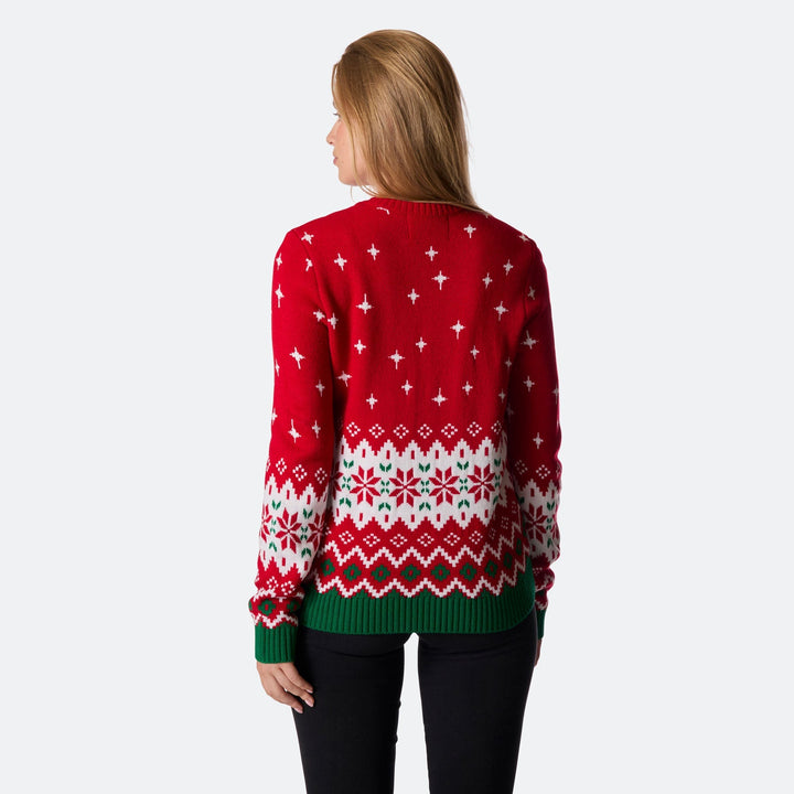 Festive Weihnachtspullover Damen