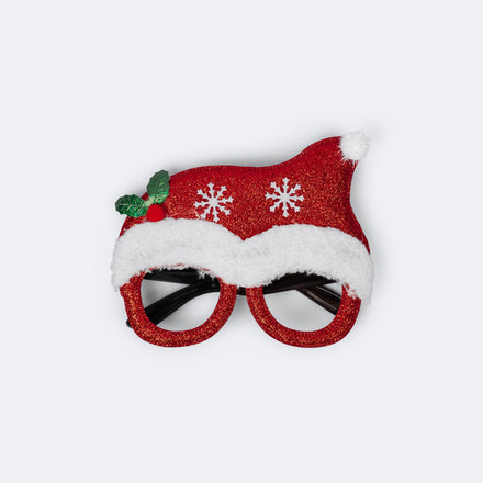 Weihnachtsmützen-Brille