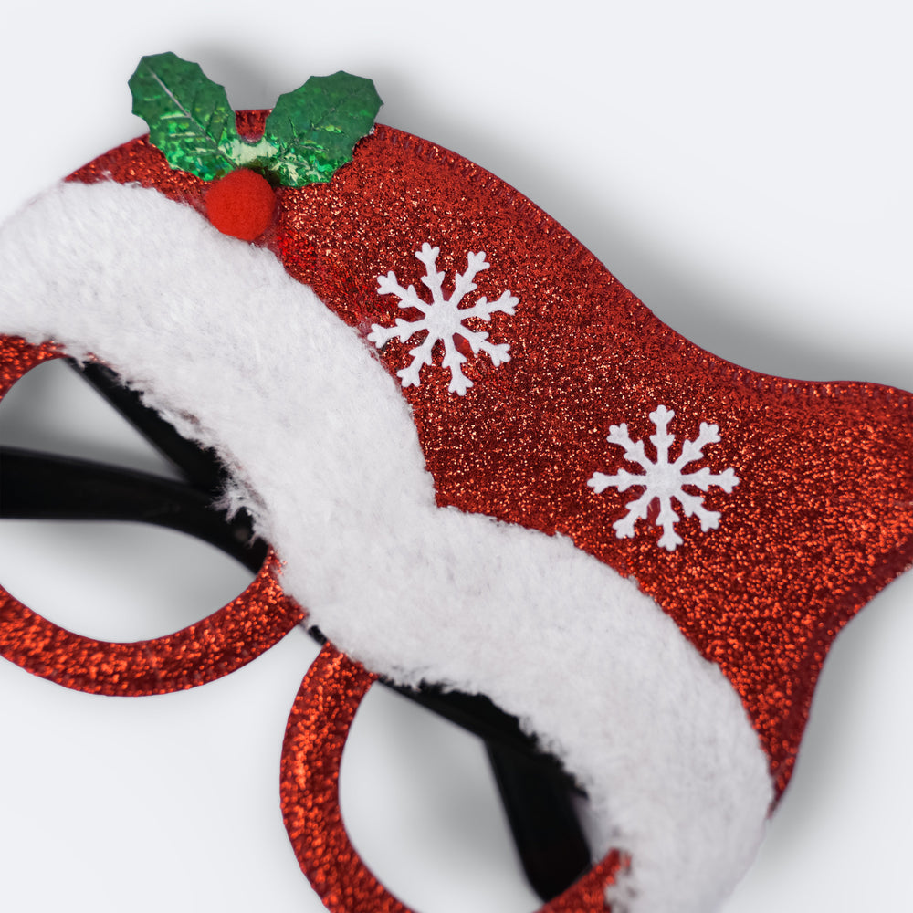 Weihnachtsmützen-Brille