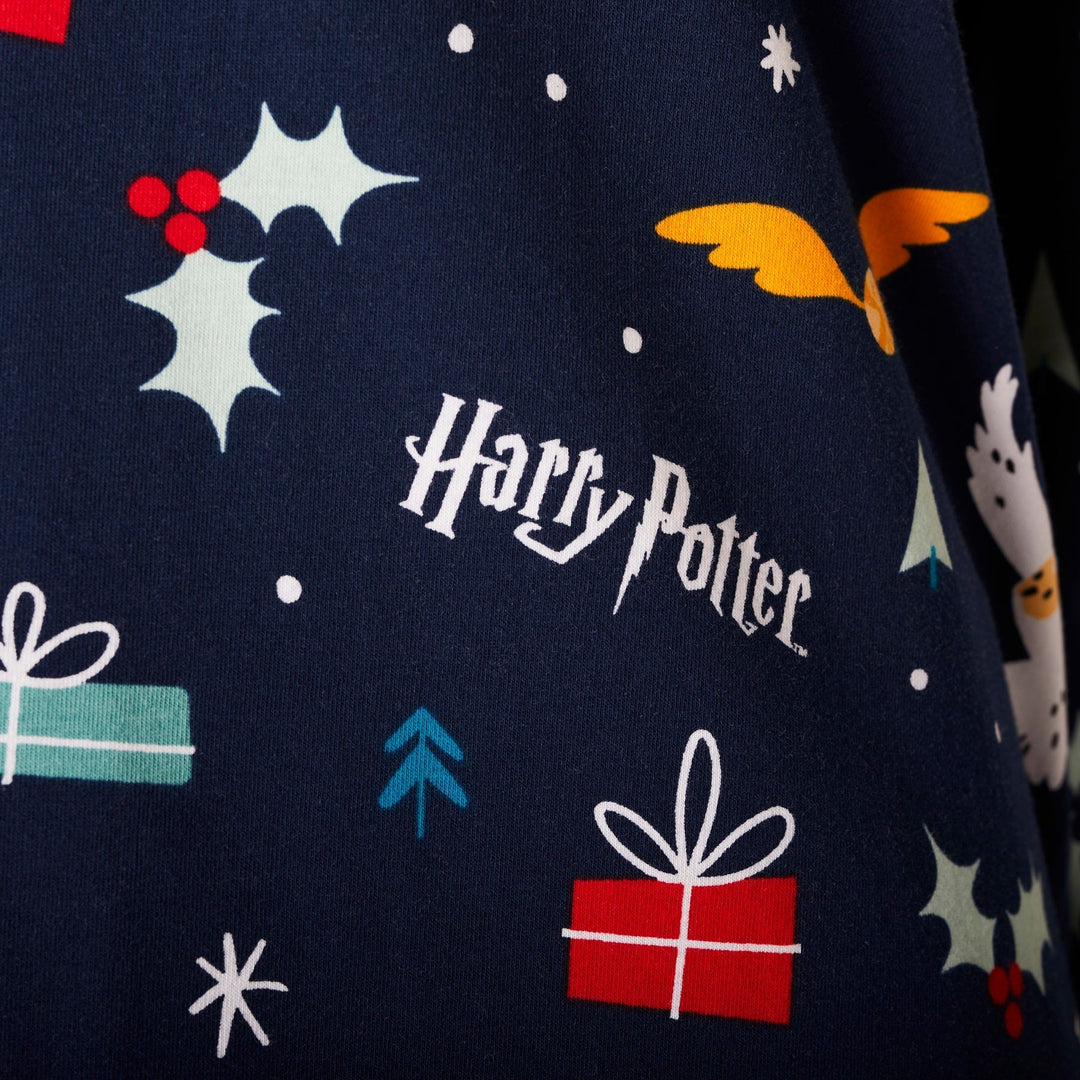 Blauer Harry Potter Pyjama Familie