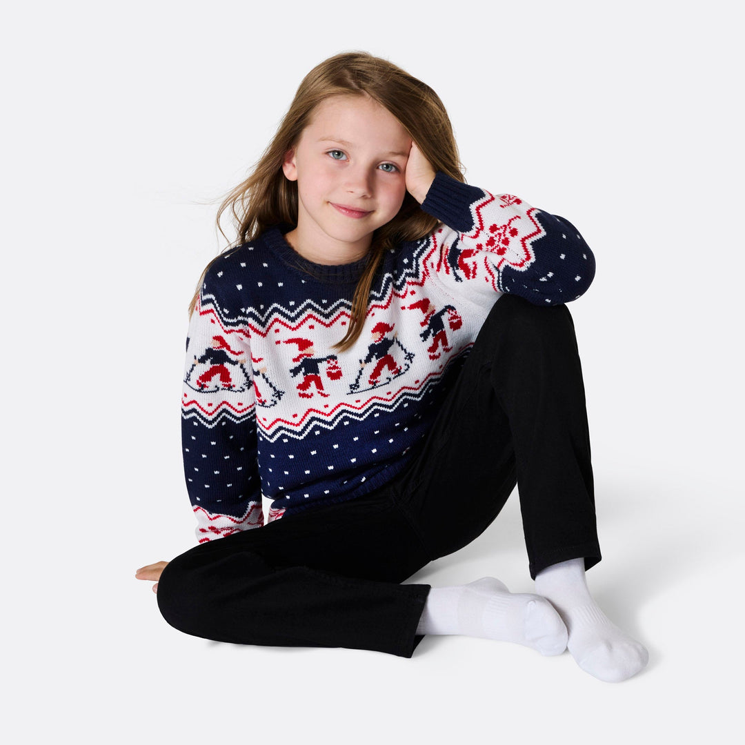 Weihnachtslandschaft Weihnachtspullover für die ganze Familie