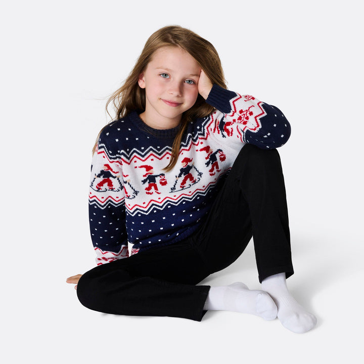 Weihnachtslandschaft Weihnachtspullover für die ganze Familie