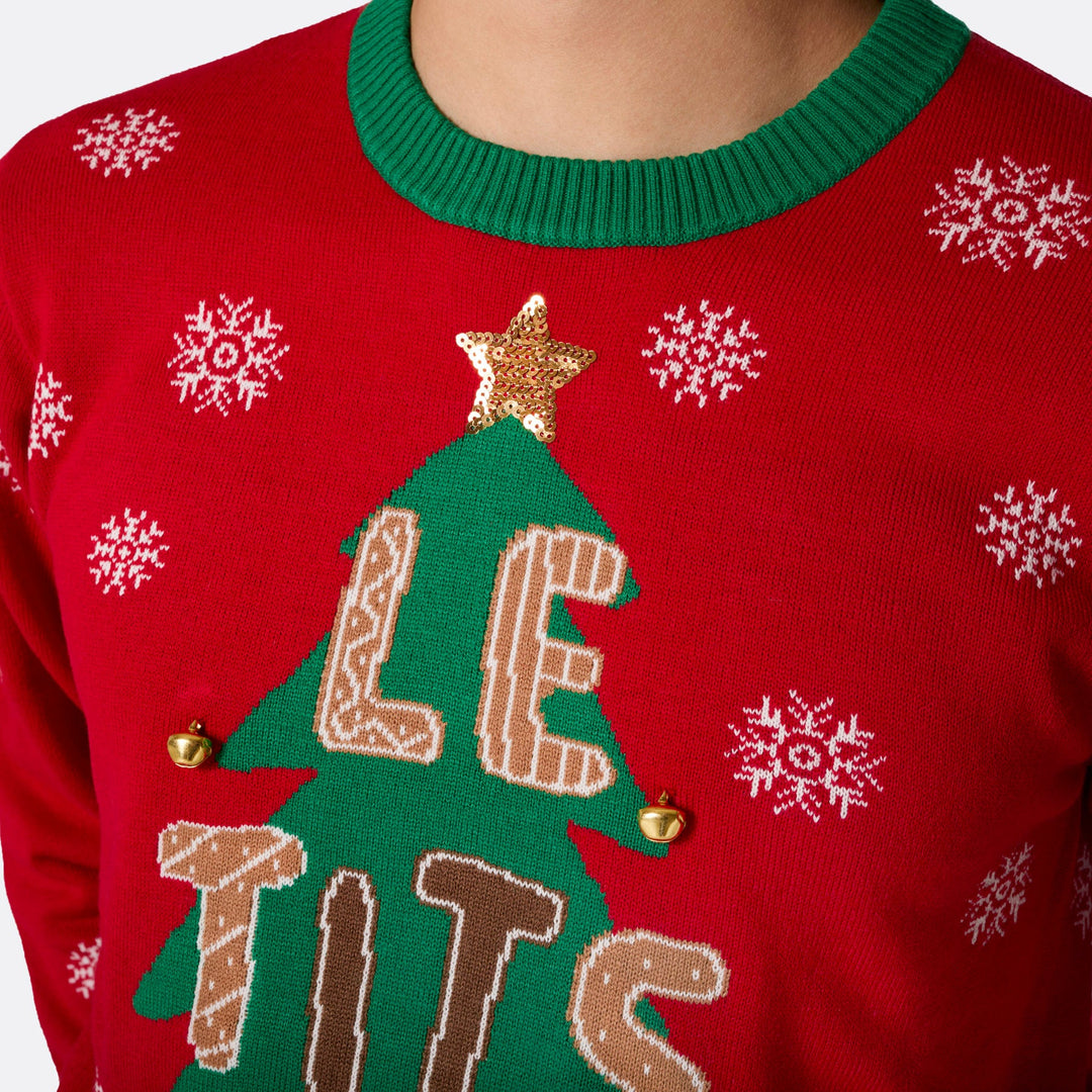 Let It Snow Weihnachtspullover Herren