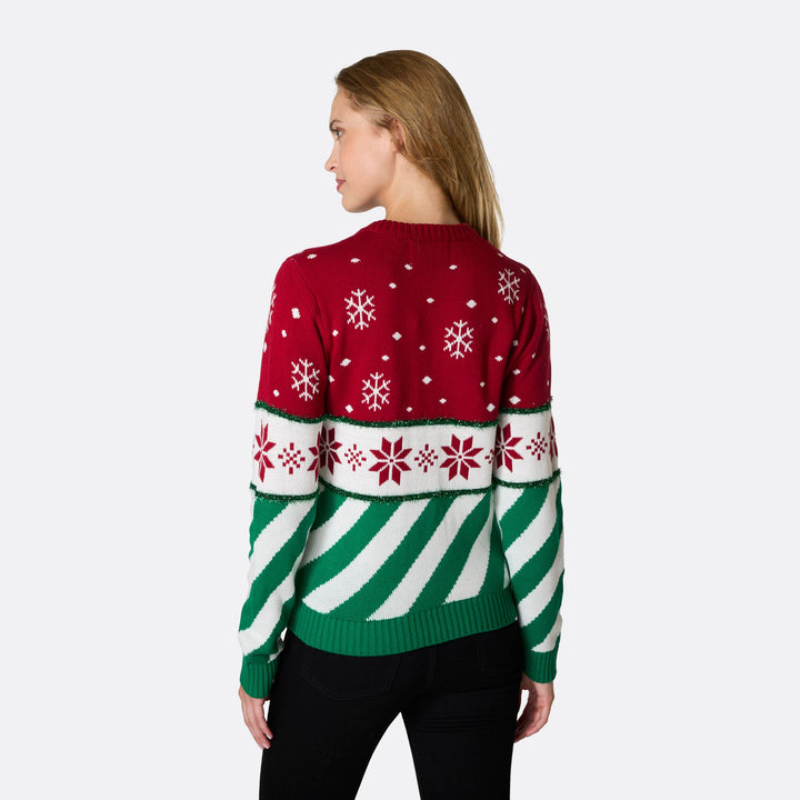 Merry Xmas Weihnachtspullover Damen