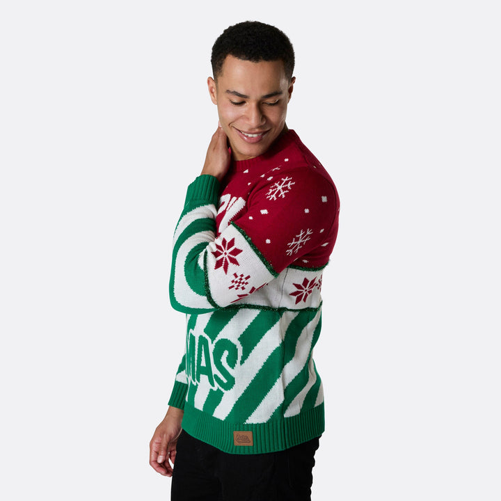 Merry Xmas Weihnachtspullover Herren