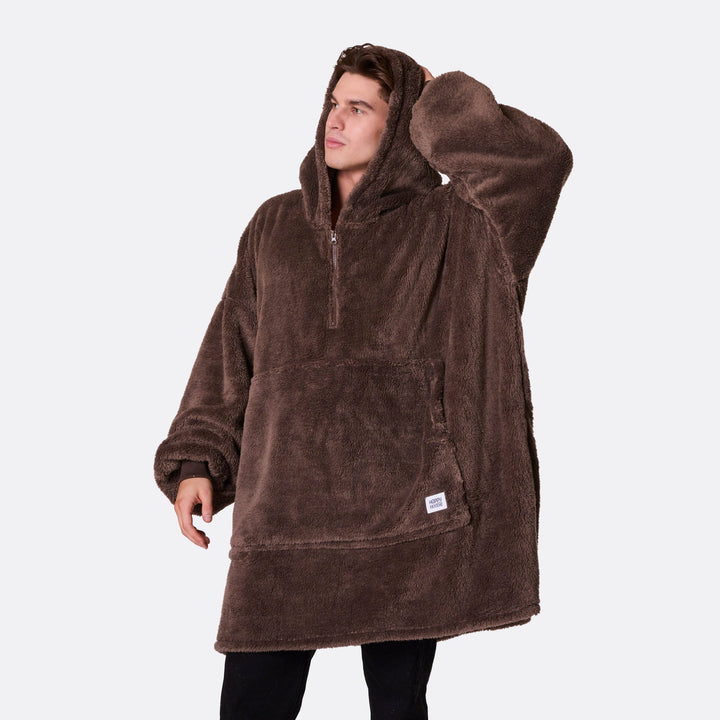 Brauner Teddy HappyHoodie