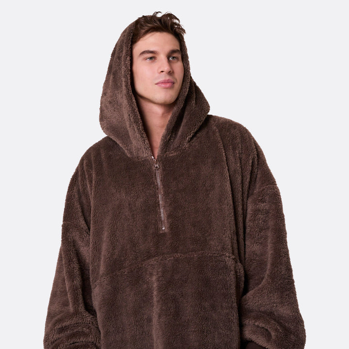 Brauner Teddy HappyHoodie