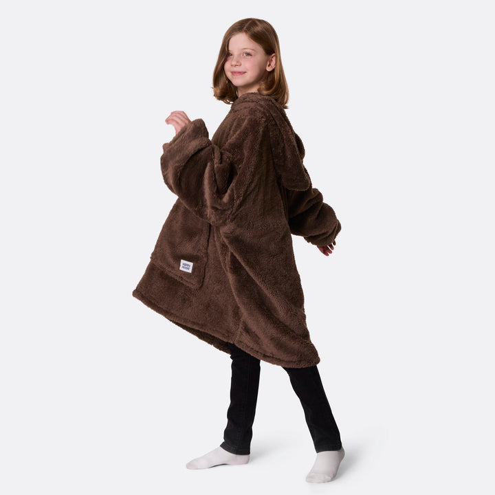 Brauner Teddy HappyHoodie Kinder