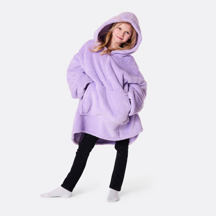 Lavendel Teddy HappyHoodie Kinder