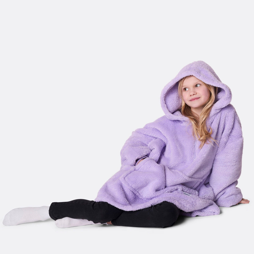 Lavendel Teddy HappyHoodie Kinder