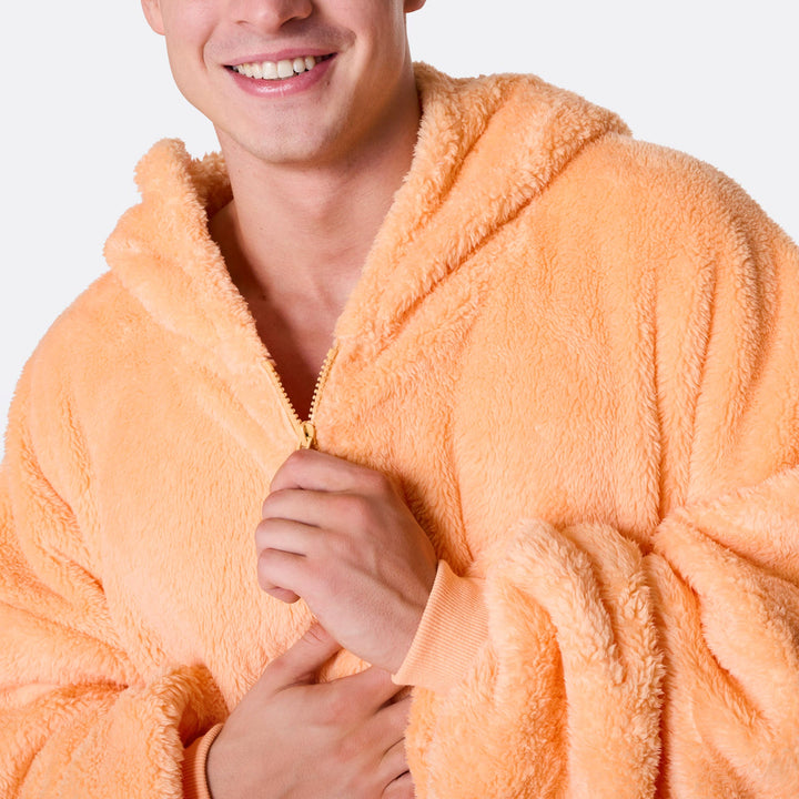 Pfirsich Teddy HappyHoodie