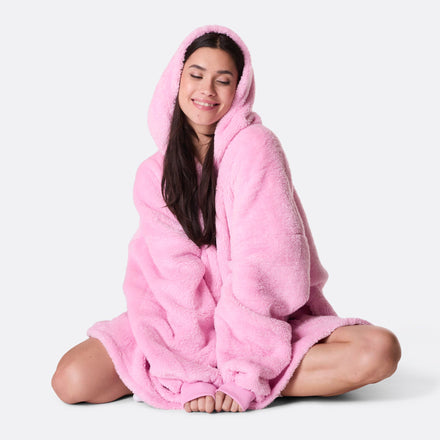 Pinker Teddy HappyHoodie