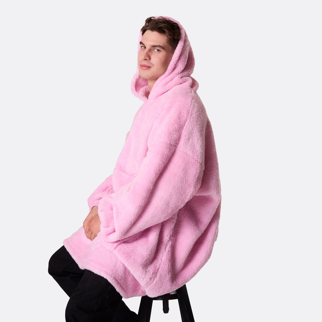Pinker Teddy HappyHoodie