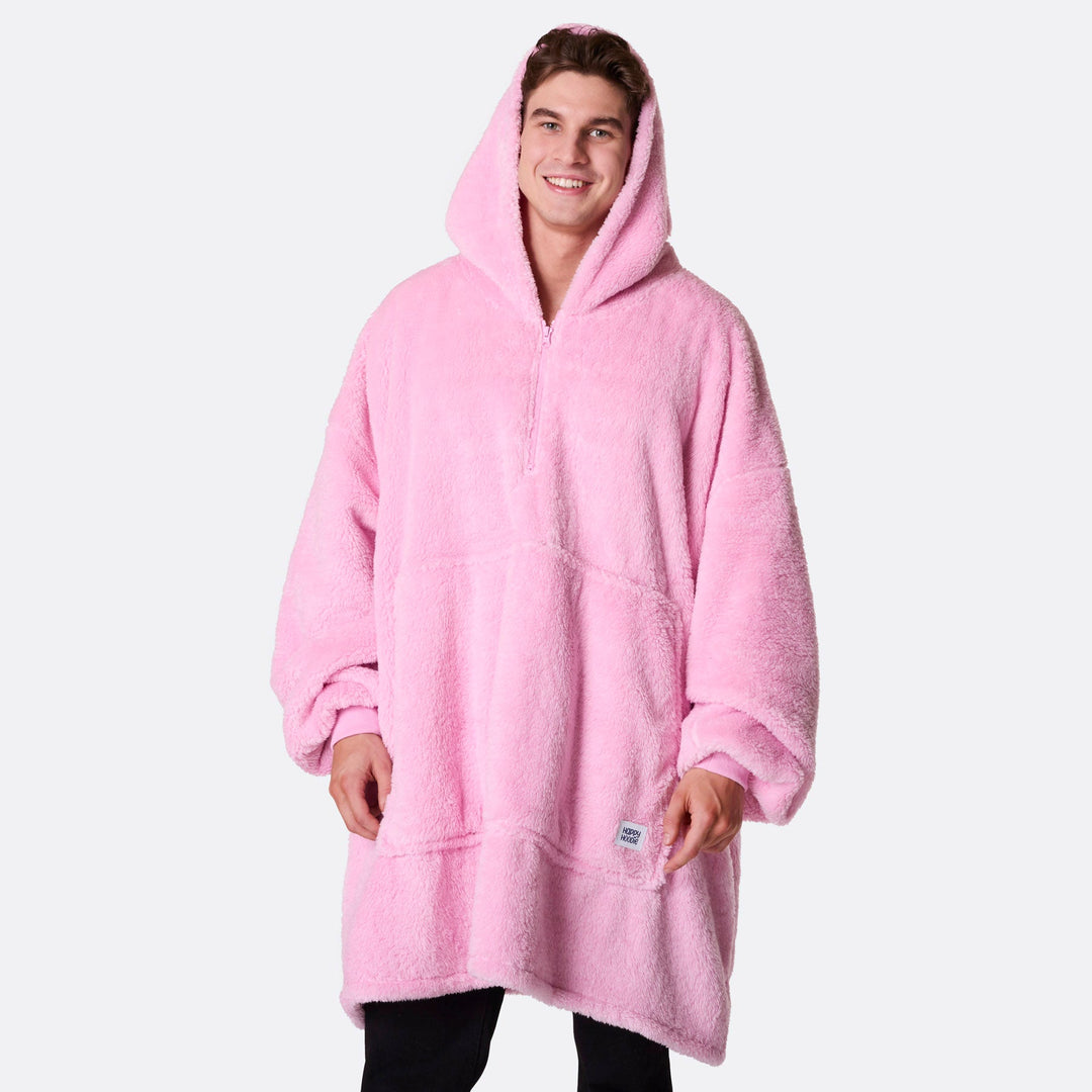 Pinker Teddy HappyHoodie
