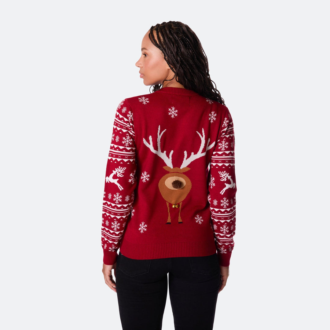 Make It Rein Weihnachtspullover Damen
