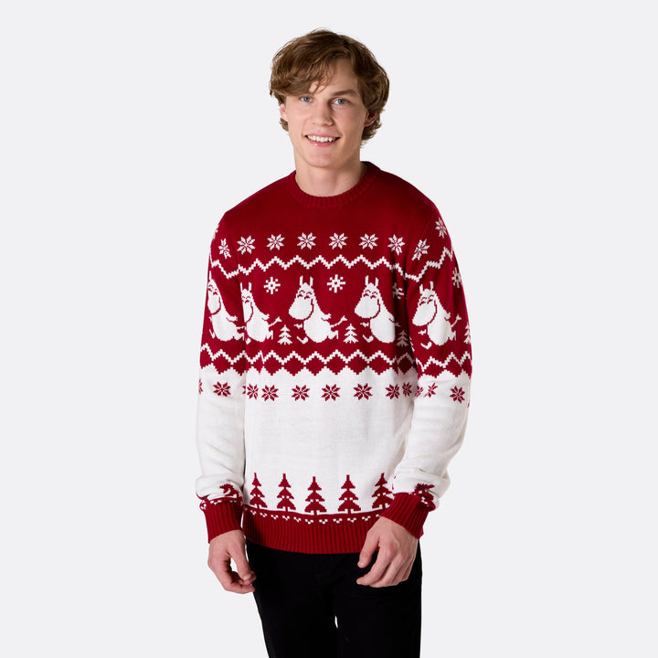 Mumins Weihnachtspullover Herren