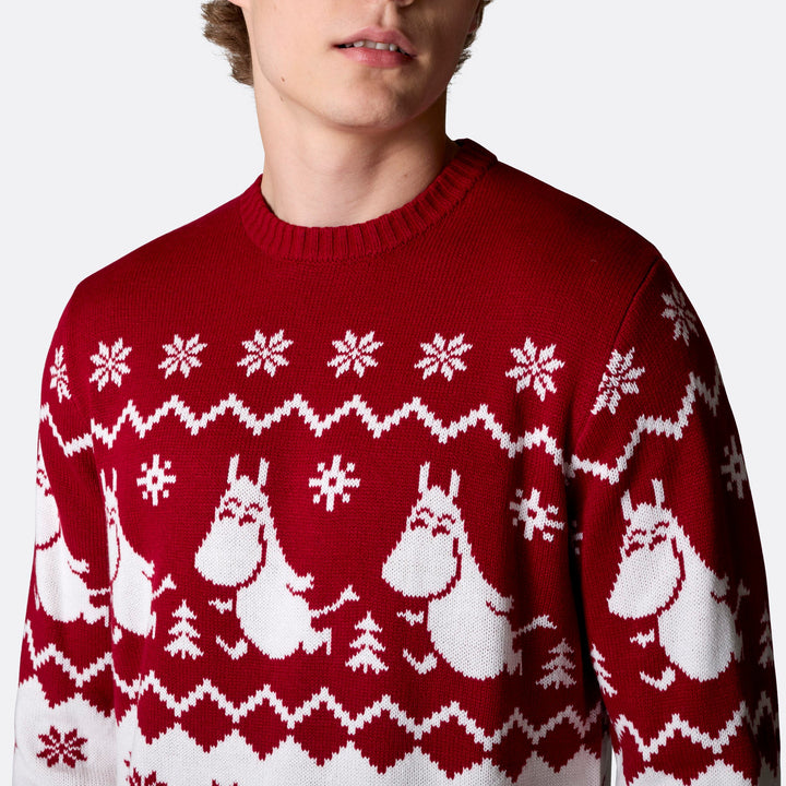 Mumins Weihnachtspullover Herren