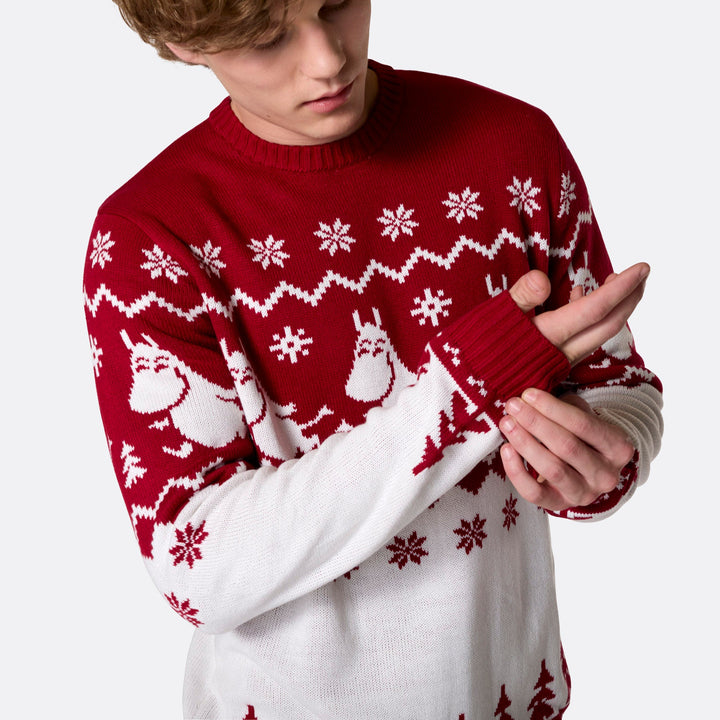 Mumins Weihnachtspullover Herren