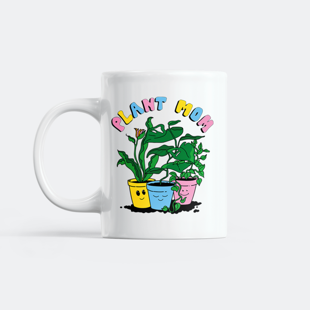 Plant Mom Tasse