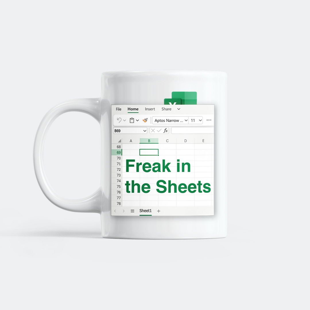 Freak in the Sheets Tasse