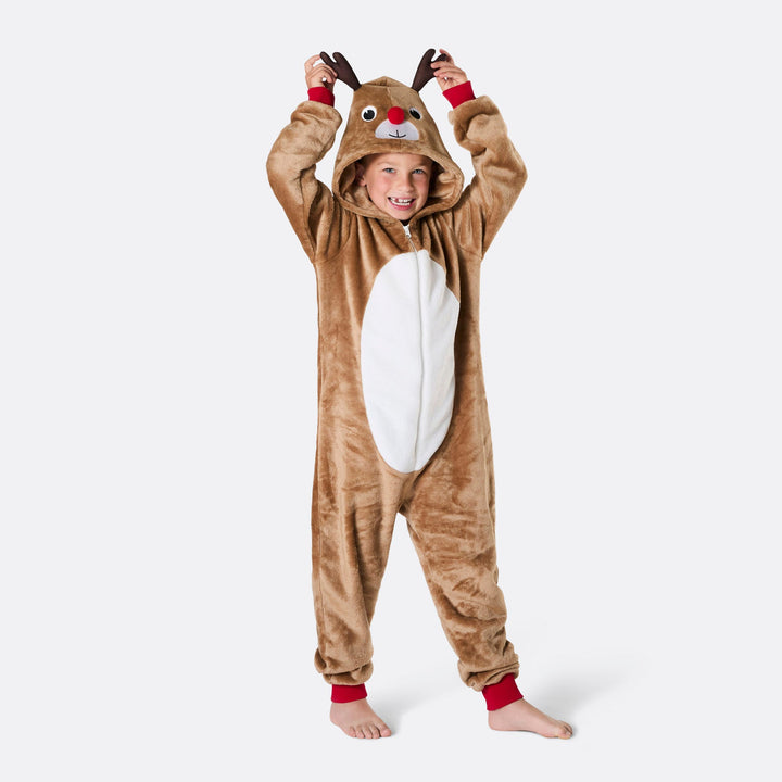 Rentier Onesie für Kinder
