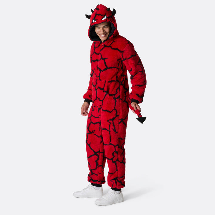 Teufel Onesie Herren