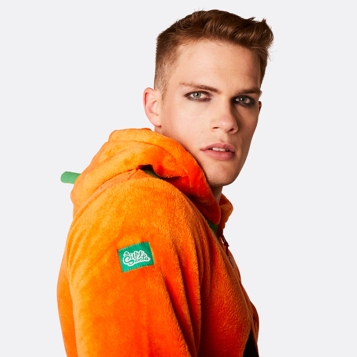 Halloweenkürbis Onesie für Herren
