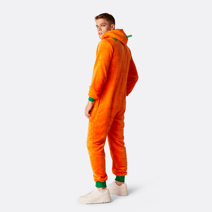 Halloweenkürbis Onesie für Herren