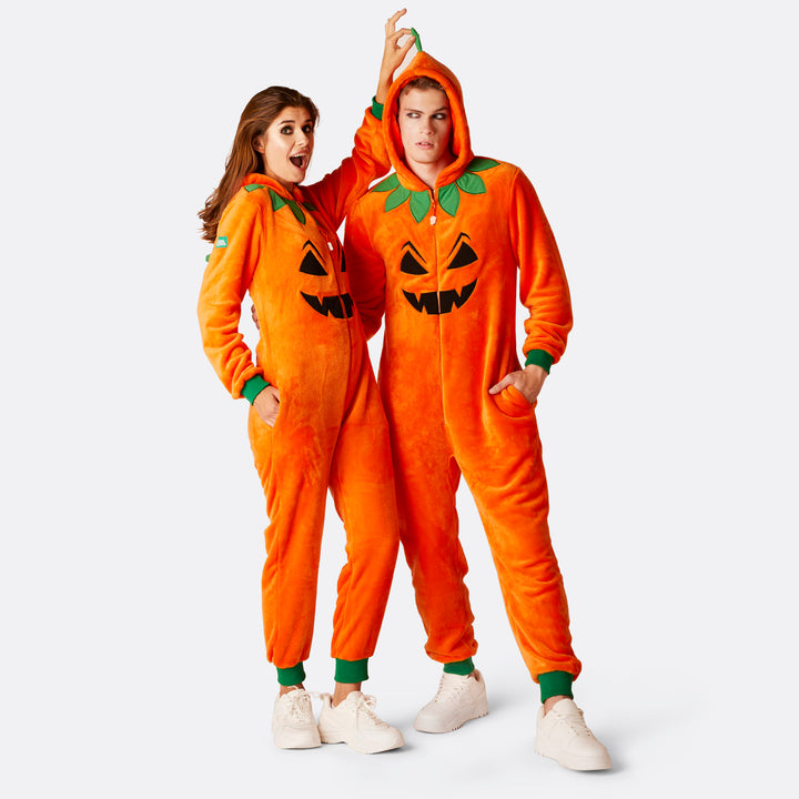 Halloweenkürbis Onesie für Damen