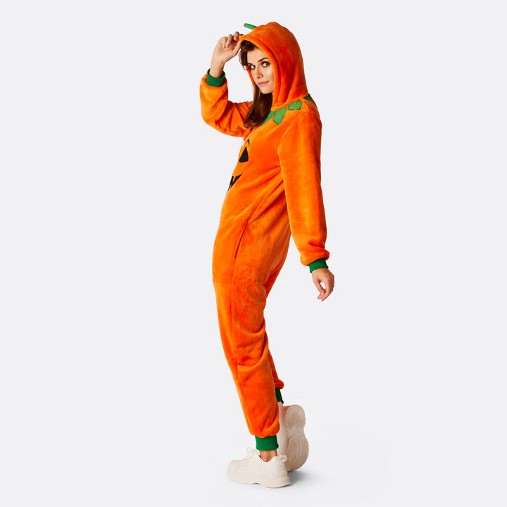 Halloweenkürbis Onesie für Damen