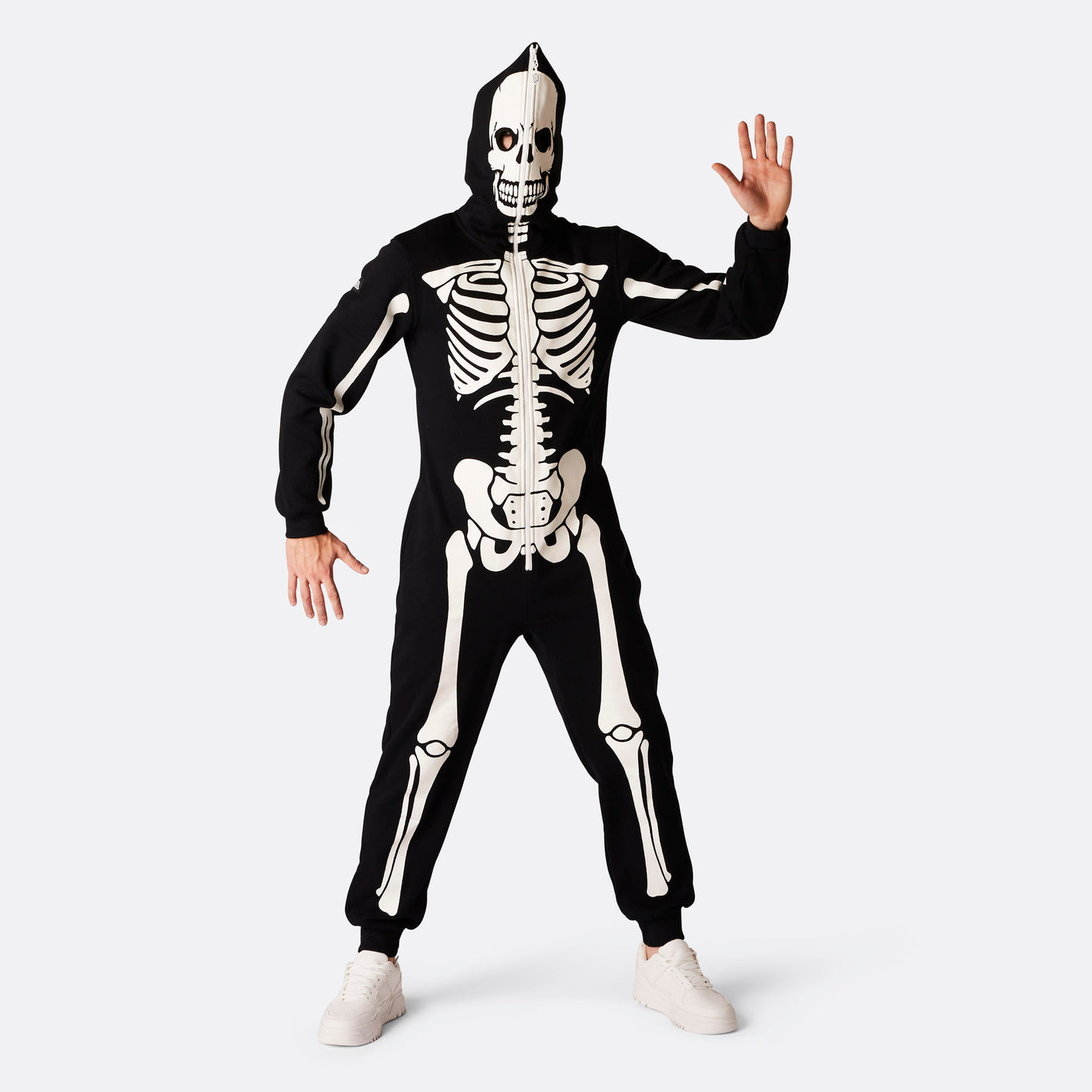 Skelett Halloween Onesie Herren